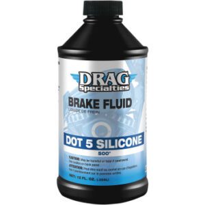 77 Cycles DRAG SPECIALTIES OIL DOT 5 Silicone Brake Fluid 12 FL oz.