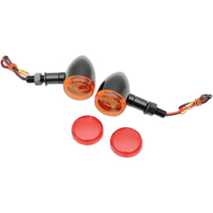 DRAG SPECIALTIES Mini Deuce Marker Lights - Amber/Red 2040-1041