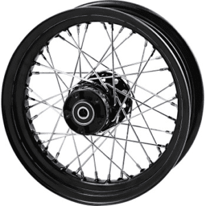 DRAG SPECIALTIES Replacement Laced Wheel - 40 Spoke - Front - Black - 16x3 - '00-'07 FLT 0203-0667