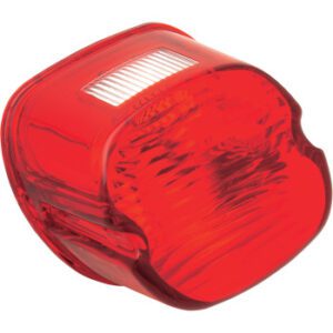 DRAG SPECIALTIES Laydown Taillight Lens with Top Tag Window DS-272036