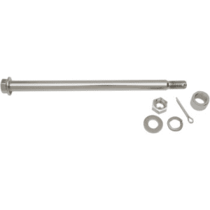 DRAG SPECIALTIES Rear Axle Kit - Chrome 0214-0581