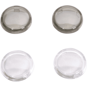 DRAG SPECIALTIES Replacement Lens - Clear/Smoke 2020-0118