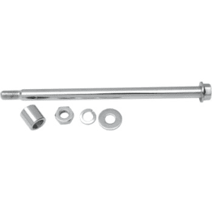 DRAG SPECIALTIES Rear Axle Kit - Chrome - '80-'86 BT 0214-0582