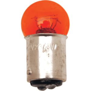 DRAG SPECIALTIES Small Globe Bulb -Amber 2060-0026