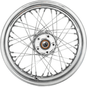 DRAG SPECIALTIES Replacement Laced Wheel-40 Spoke -Rear Chrome-16x3-'08-'17 0204-0522