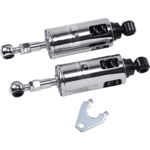 PROGRESSIVE SUSPENSION 422 Series Shocks - Chrome - Heavy-Duty 422-4001C