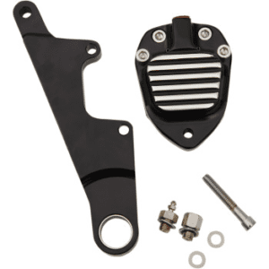 GMA ENGINEERING BY BDL GMA-200SB Custom Billet Aluminum Front Brake Caliper - FXSTS - Classic Black 1701-0244