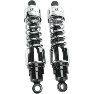 PROGRESSIVE SUSPENSION 412 Series Shocks - 12" - Heavy Duty - Chrome - XG 412-4403C