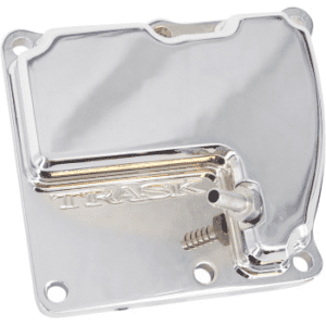 TRASK TM-2041CH CheckM8™ Vented Transmission Top Cover - Chrome 1105-0259