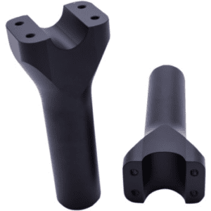 TRASK TM-8601-6RC Assault Handlebar Riser - 6" x 1-1/4" - Black 0602-0815