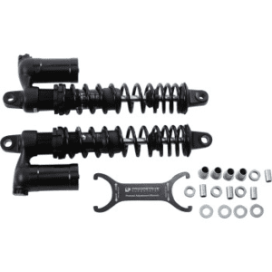 PROGRESSIVE SUSPENSION 970 Series Piggyback Shocks - Gloss Black/Matte Black - 15.00" 970-1016B