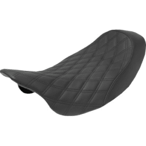 SADDLEMEN Renegade Lattice Stitch Solo Seat - '08-'23 FLH 808-07B-002LS