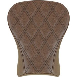 SADDLEMEN Renegade Lattice Stitch Pillion Pad - Brown - FLSB/FXLR '18-'23 818-29-012BLS