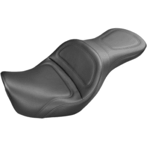 SADDLEMEN Explorer™ Seat - Without Backrest - Stitched - Black - Dyna '06-'17 806-04-0291