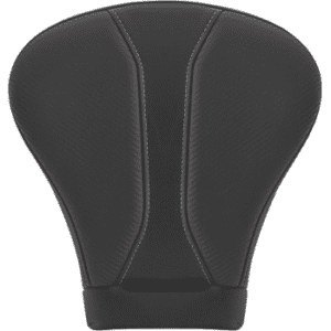 SADDLEMEN Dominator Pillion Pad - Black w/ Gray Stitching - FLH/FLT '08-'22 808-07B-0142EXT