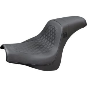 SADDLEMEN Speed Merchant Pro Series Seat - Black - Slim - FXFB '18-'22 SM81828DB