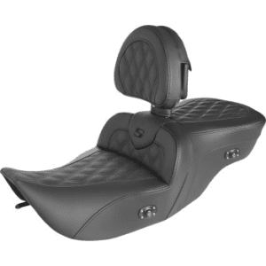 SADDLEMEN Heated Roadsofa™ Lattice Stitched Seat - '99-07 FLH 897-06-182BRHC