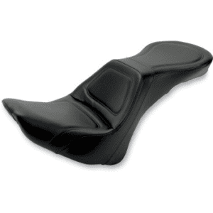 SADDLEMEN Explorer™ Seat - Without Backrest - Stitched - Black - FLSTN '06-'17 806-15-0291