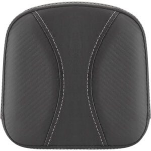 SADDLEMEN Sissy Bar Pad - Contoured - Black - FL '99-'23 040742