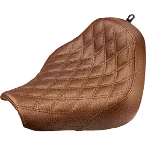 SADDLEMEN Renegade Lattice Stitch Solo Seat - Lattice Stitched - Brown - FXBR/S '18-'20 818-31-002BLS