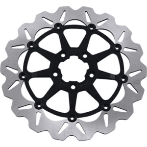 GALFER Oversize Wave® Front Brake Rotor - Black - 12.5" DF680CWS-B