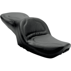 SADDLEMEN Explorer™ Seat - Without Backrest - Stitched - Black - Dyna 8950JS