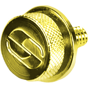 SADDLEMEN Seat Mounting Knob 1-1/4"-20 - Gold 8909GO