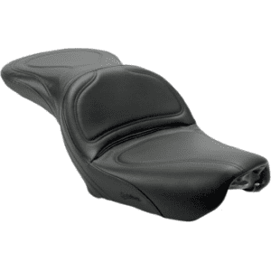 SADDLEMEN Explorer™ Seat - Without Backrest - Stitched - Black - FXDWG '04-'05 804-05-0291