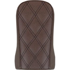 SADDLEMEN Renegade Lattice Stitch Pillion Pad - Brown - FLSB/FXLR '18-'23 818-29-022BLS