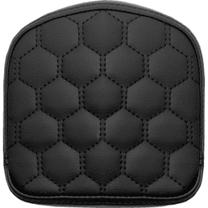 SADDLEMEN RoadSofa™ Sissy Bar Pad - Honeycomb - Black Stitching 040849